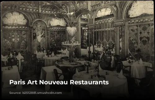 Paris Art Nouveau Restaurants