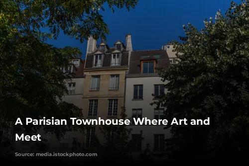 A Parisian Townhouse Where Art and Wellness Meet