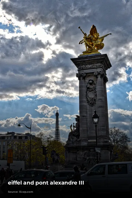 eiffel and pont alexandre III