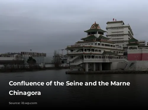 Confluence of the Seine and the Marne at Chinagora