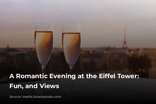 A Romantic Evening at the Eiffel Tower: Food, Fun, and Views