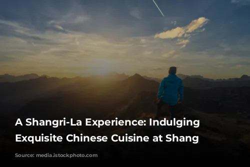 A Shangri-La Experience: Indulging in Exquisite Chinese Cuisine at Shang Palace