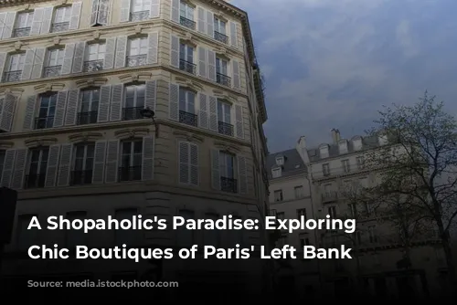 A Shopaholic's Paradise: Exploring the Chic Boutiques of Paris' Left Bank