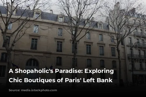 A Shopaholic's Paradise: Exploring the Chic Boutiques of Paris' Left Bank