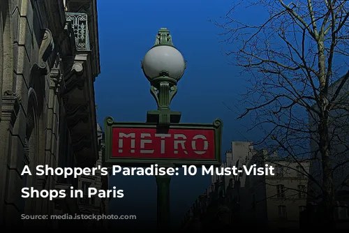 A Shopper's Paradise: 10 Must-Visit Independent Shops in Paris