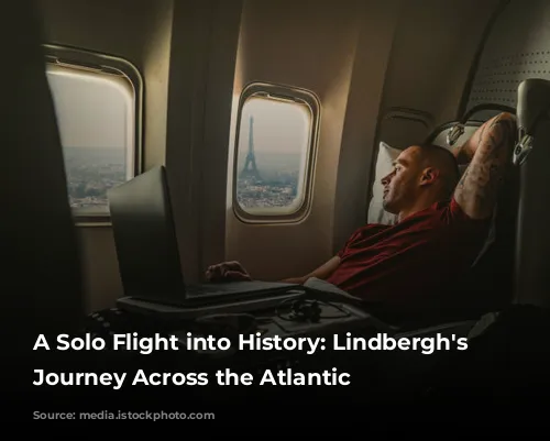 A Solo Flight into History: Lindbergh's Epic Journey Across the Atlantic