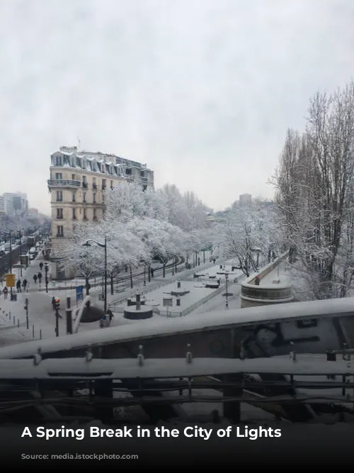 A Spring Break in the City of Lights