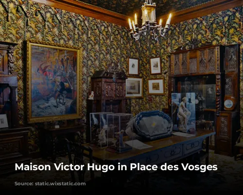 Maison Victor Hugo in Place des Vosges