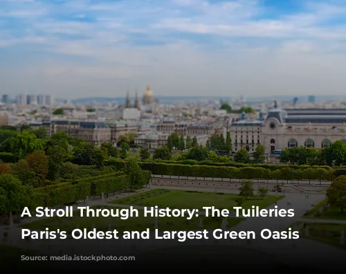 A Stroll Through History: The Tuileries Garden, Paris's Oldest and Largest Green Oasis