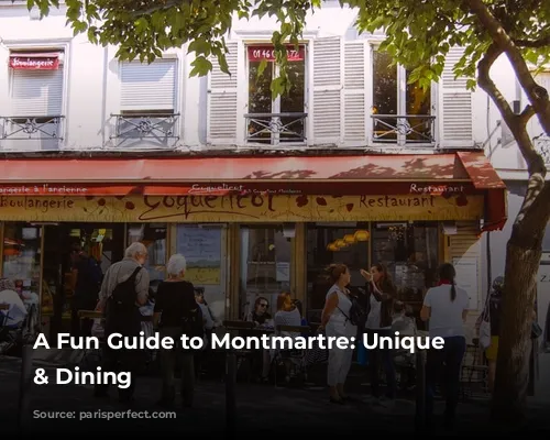 A Fun Guide to Montmartre: Unique Shopping & Dining