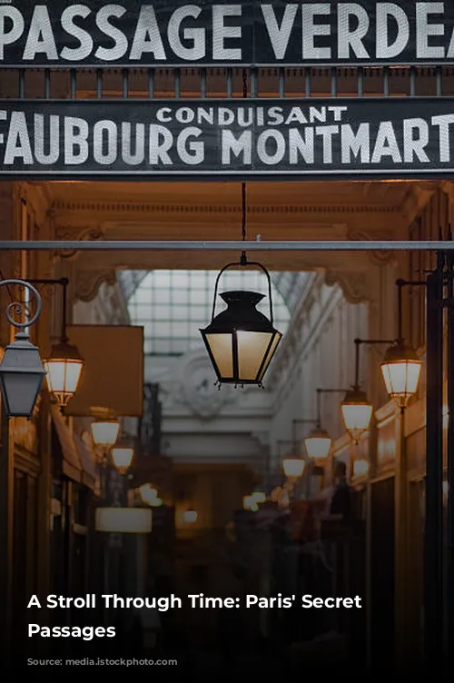 A Stroll Through Time: Paris' Secret Shopping Passages