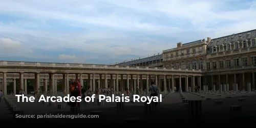 The Arcades of Palais Royal