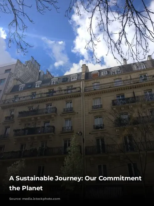 A Sustainable Journey: Our Commitment to the Planet