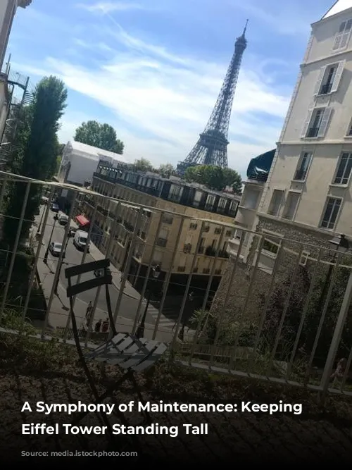 A Symphony of Maintenance: Keeping the Eiffel Tower Standing Tall