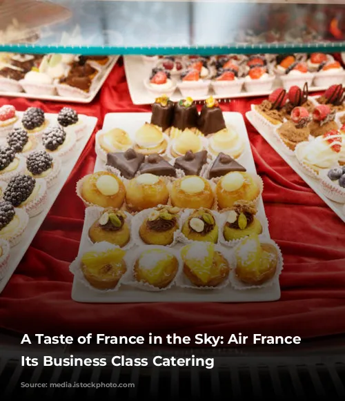 A Taste of France in the Sky: Air France Elevates Its Business Class Catering