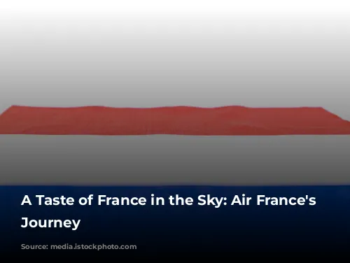 A Taste of France in the Sky: Air France's Culinary Journey