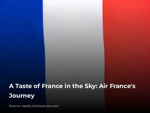 A Taste of France in the Sky: Air France's Culinary Journey