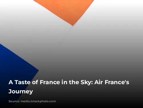 A Taste of France in the Sky: Air France's Culinary Journey