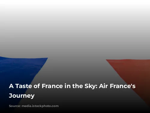 A Taste of France in the Sky: Air France's Culinary Journey