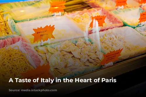 A Taste of Italy in the Heart of Paris