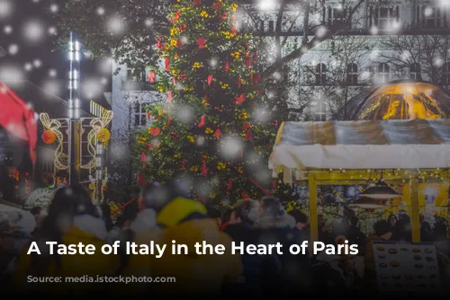 A Taste of Italy in the Heart of Paris