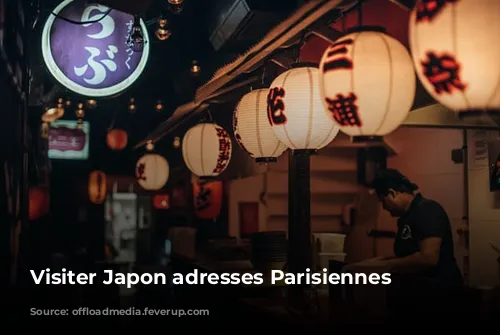 Visiter Japon adresses Parisiennes