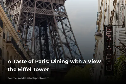 A Taste of Paris: Dining with a View of the Eiffel Tower