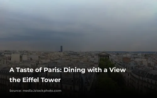 A Taste of Paris: Dining with a View of the Eiffel Tower