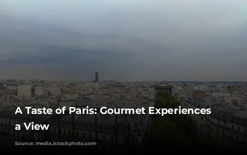 A Taste of Paris: Gourmet Experiences with a View