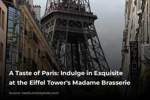 A Taste of Paris: Indulge in Exquisite Dining at the Eiffel Tower's Madame Brasserie