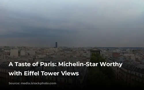 A Taste of Paris: Michelin-Star Worthy Restaurants with Eiffel Tower Views