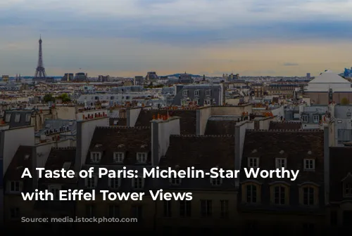 A Taste of Paris: Michelin-Star Worthy Restaurants with Eiffel Tower Views