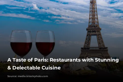 A Taste of Paris: Restaurants with Stunning Views & Delectable Cuisine