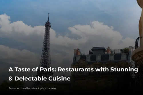 A Taste of Paris: Restaurants with Stunning Views & Delectable Cuisine