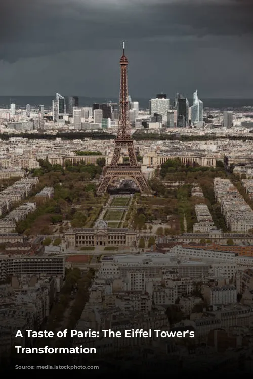 A Taste of Paris: The Eiffel Tower's Gourmet Transformation