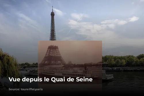 Vue depuis le Quai de Seine