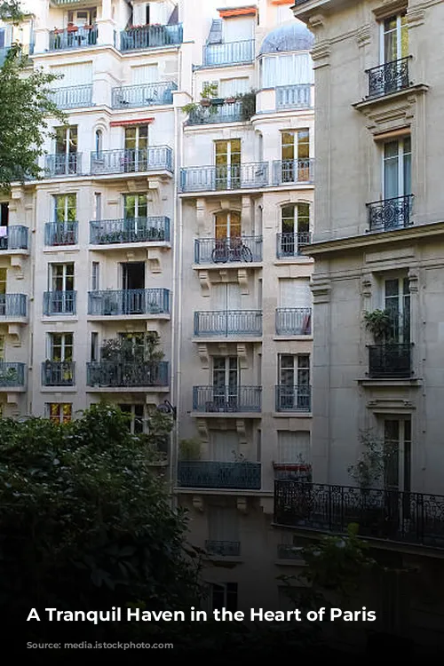 A Tranquil Haven in the Heart of Paris