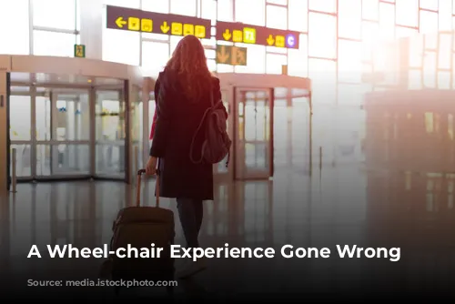 A Wheel-chair Experience Gone Wrong