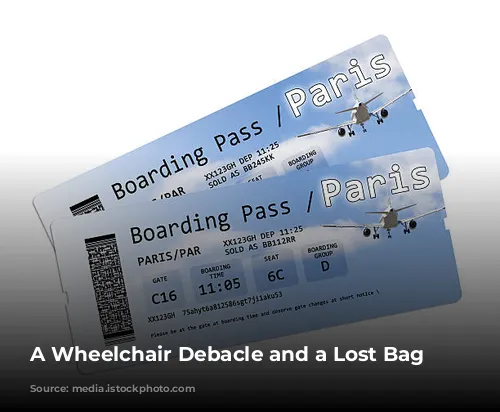 A Wheelchair Debacle and a Lost Bag