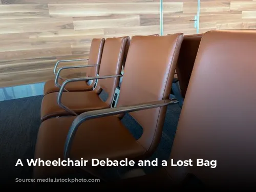 A Wheelchair Debacle and a Lost Bag