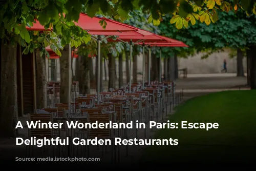 A Winter Wonderland in Paris: Escape to Delightful Garden Restaurants