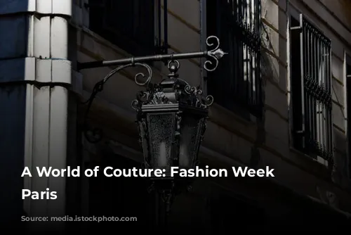 A World of Couture: Fashion Week in Paris