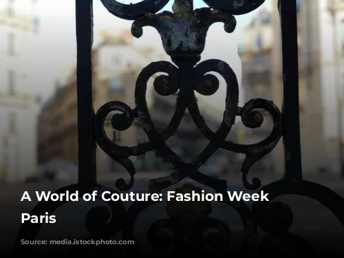 A World of Couture: Fashion Week in Paris