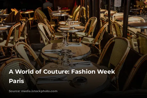 A World of Couture: Fashion Week in Paris