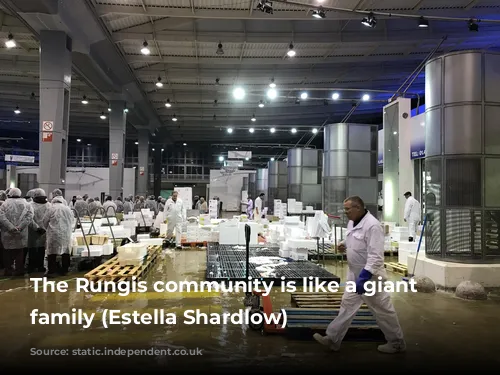 The Rungis community is like a giant extended family (Estella Shardlow)