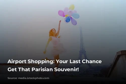 Airport Shopping: Your Last Chance to Get That Parisian Souvenir!