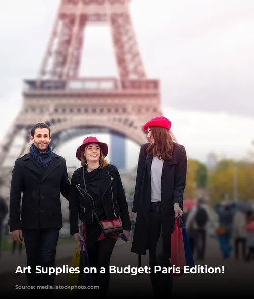 Art Supplies on a Budget: Paris Edition! 🎨💸