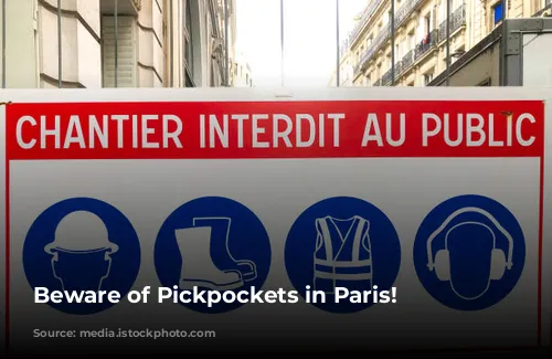 Beware of Pickpockets in Paris!