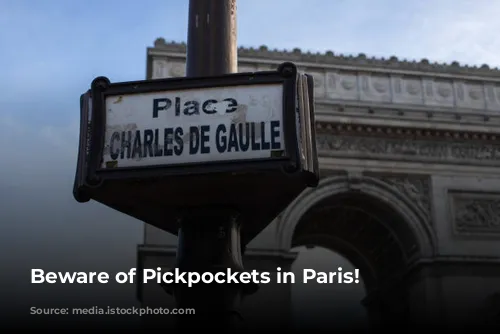 Beware of Pickpockets in Paris!