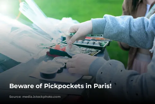 Beware of Pickpockets in Paris!